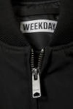 Zwart - Cropped bomberjack - 1