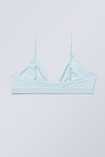 Babyblau - Weiches Triangel-Bustier Soul - 1