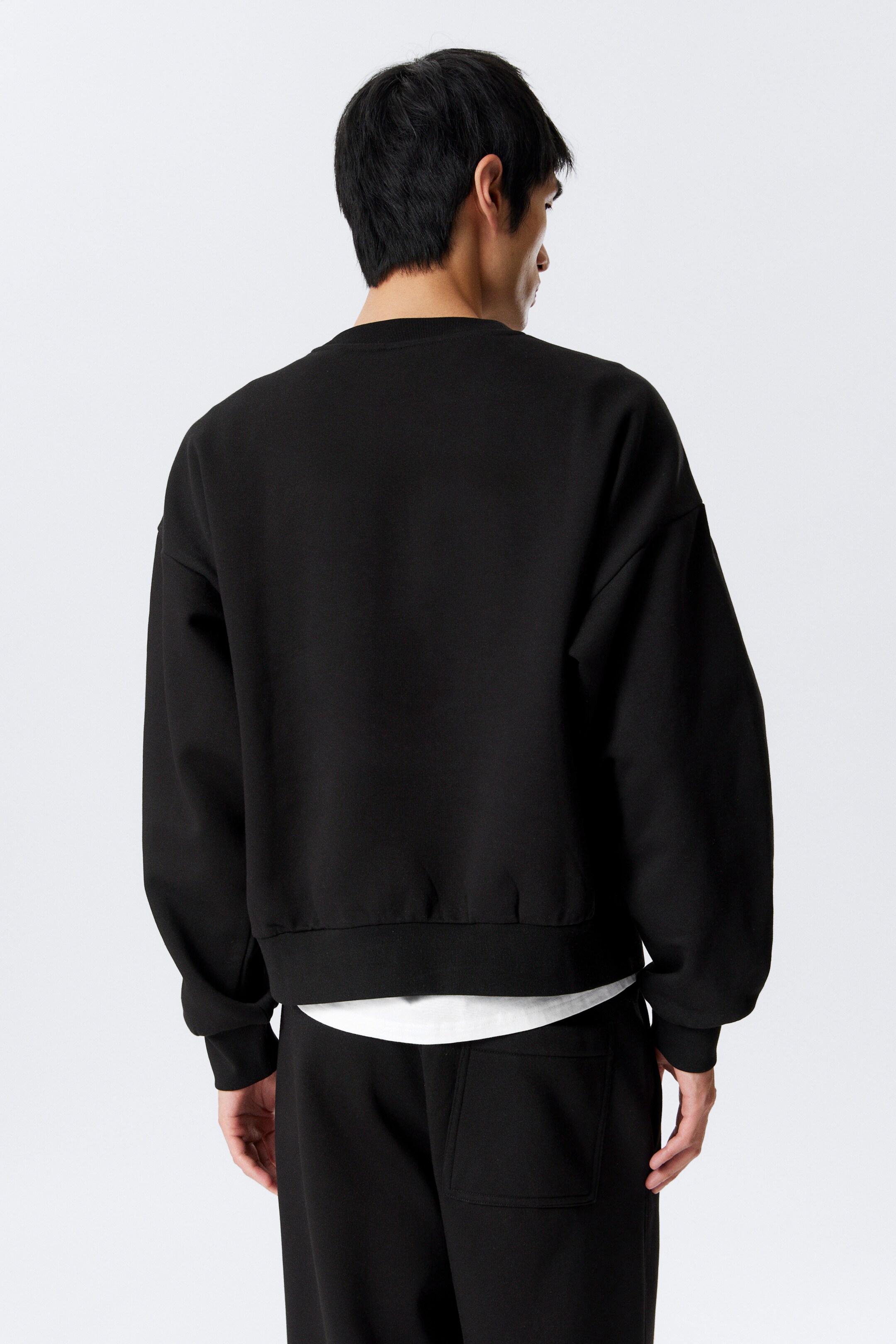 Ingrandisci l'immagine: Loose Fit Sweatshirt - Black - UOMO | H&M CH 3