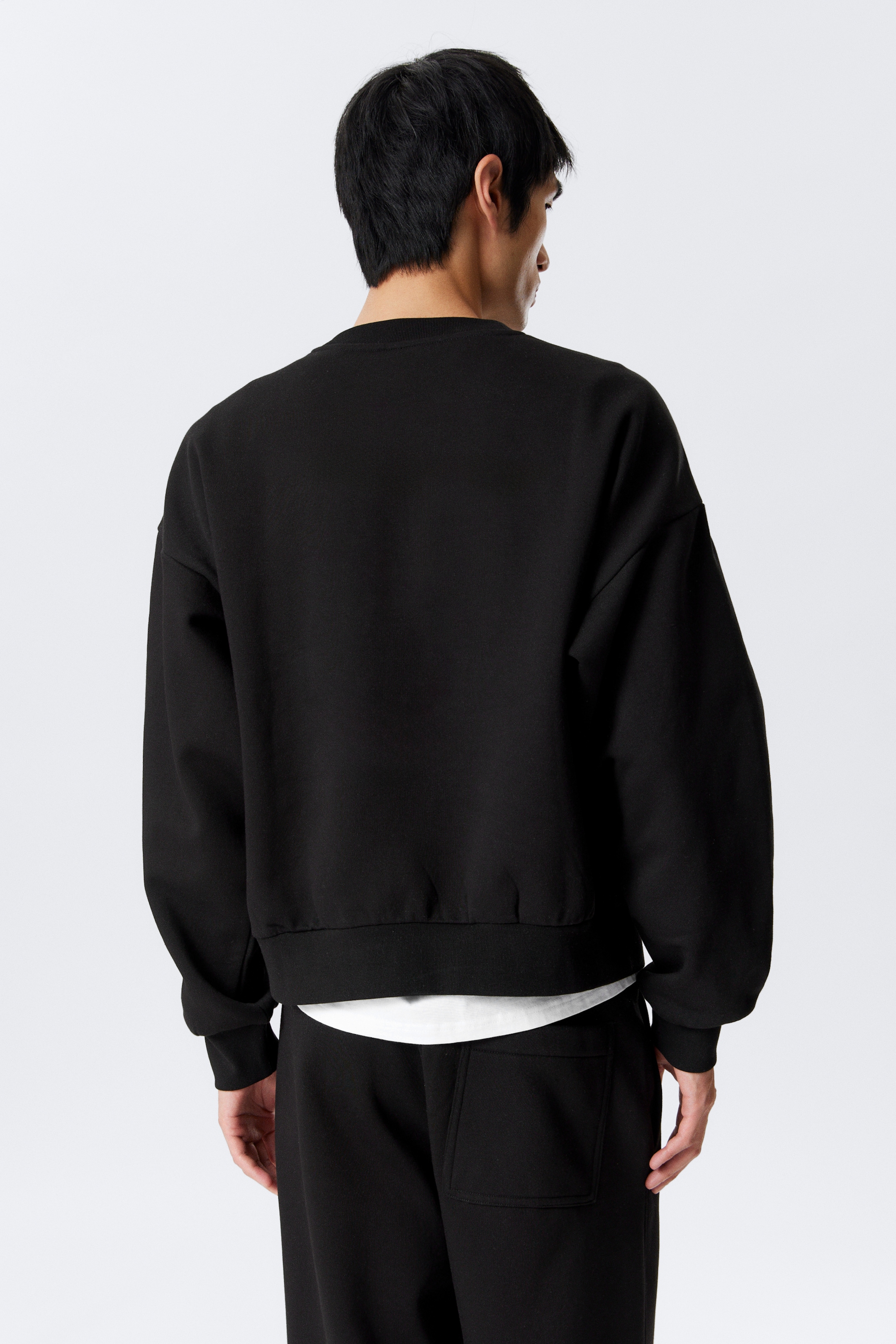 Visualizza immagine più grande: Felpa Loose Fit - Nero - UOMO | H&M IT 3