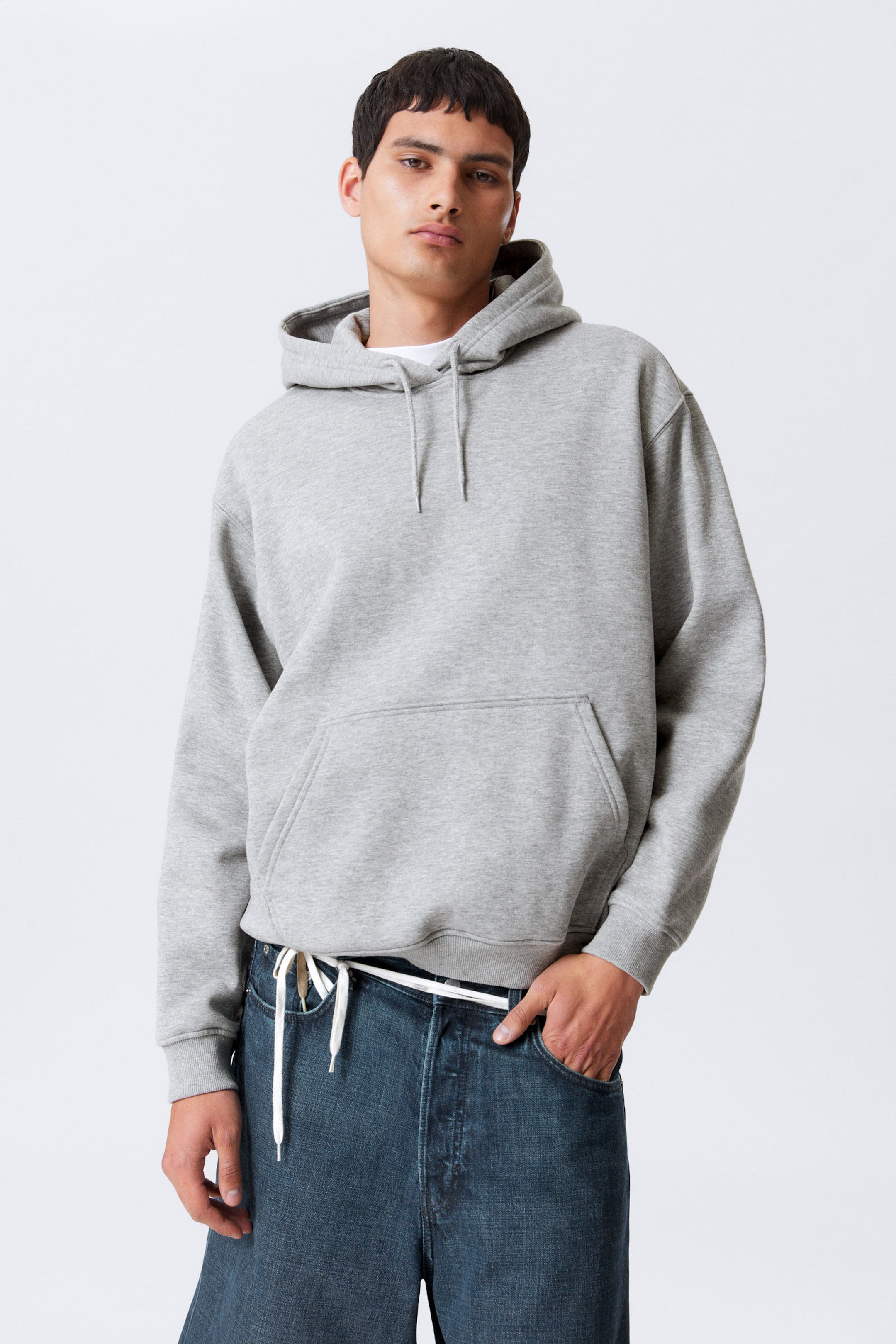 #A5A5A5 - Relaxed Heavy Hoodie - 1