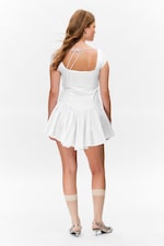 White White - Fit and Flare Mini Dress - 3