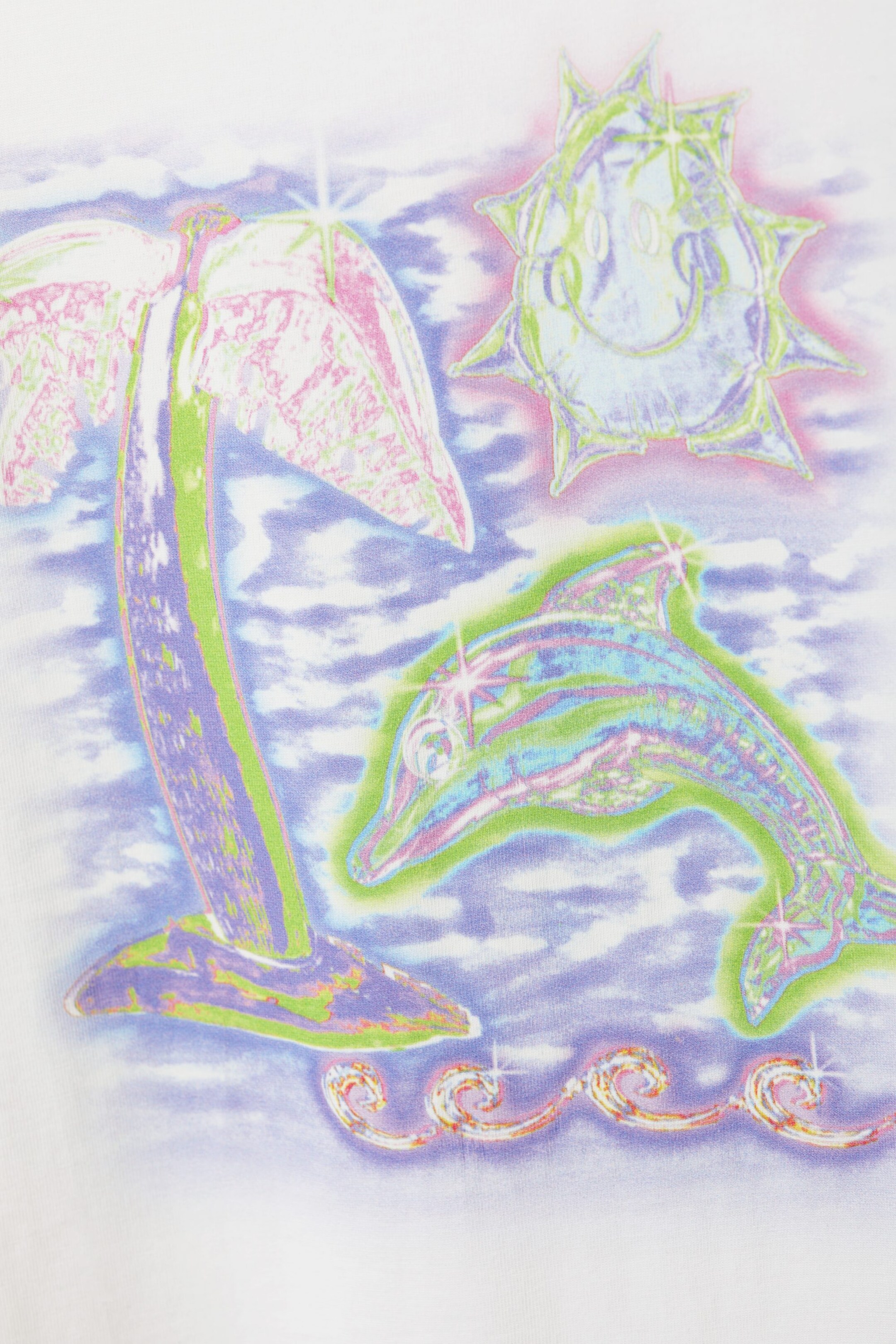 White - T-Shirt mit Grafikprint - 1