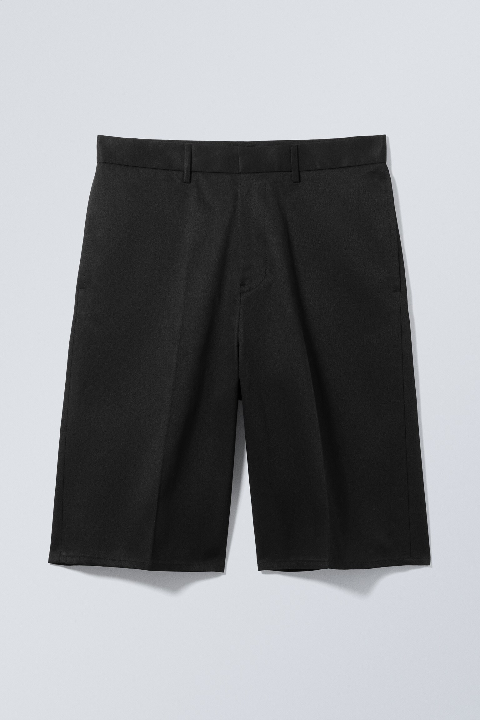 Shorts sastre holgados - Black/Beige