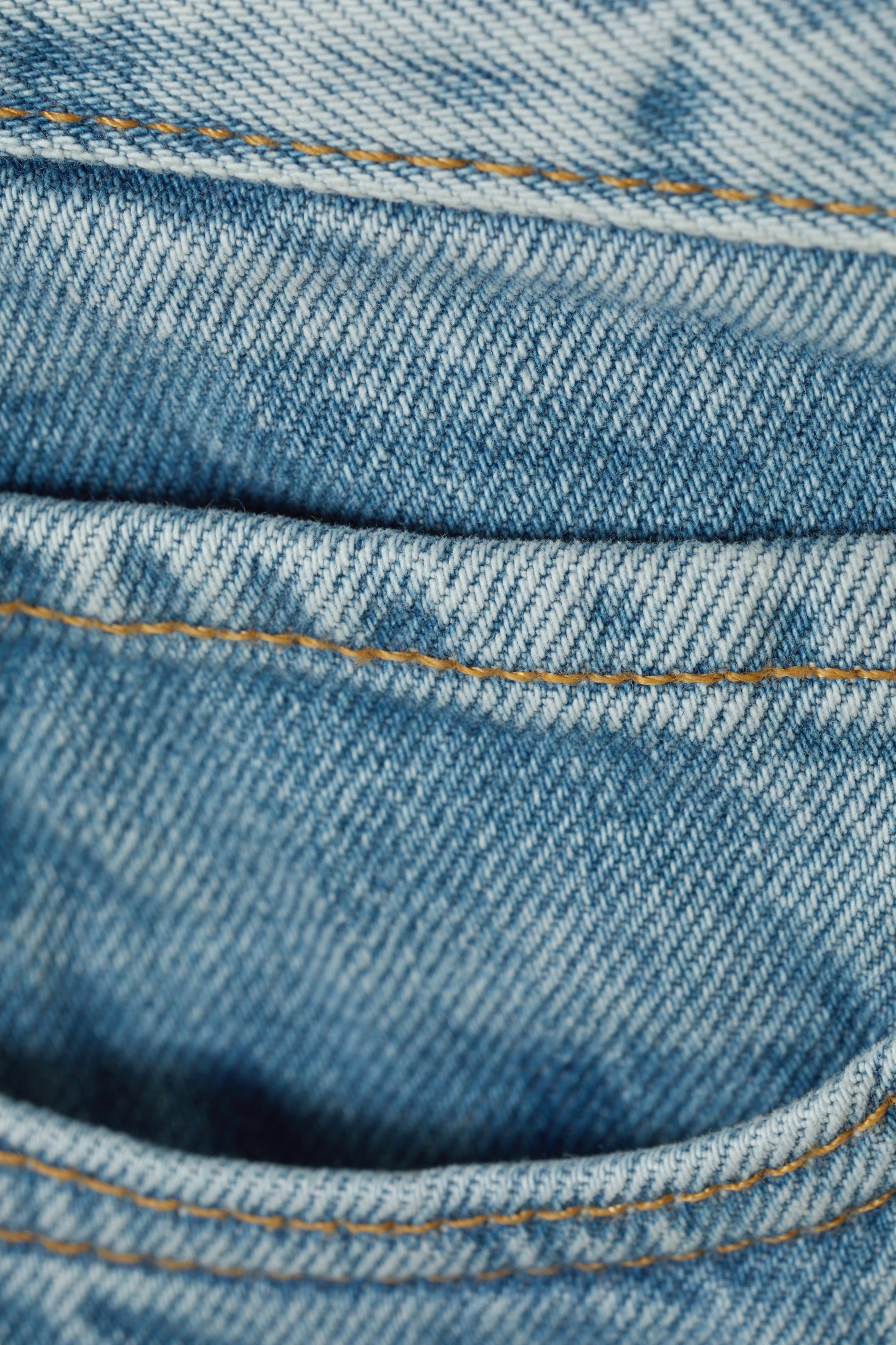Blue Delight - Blå - Klean mid waist regular straight jeans - 1