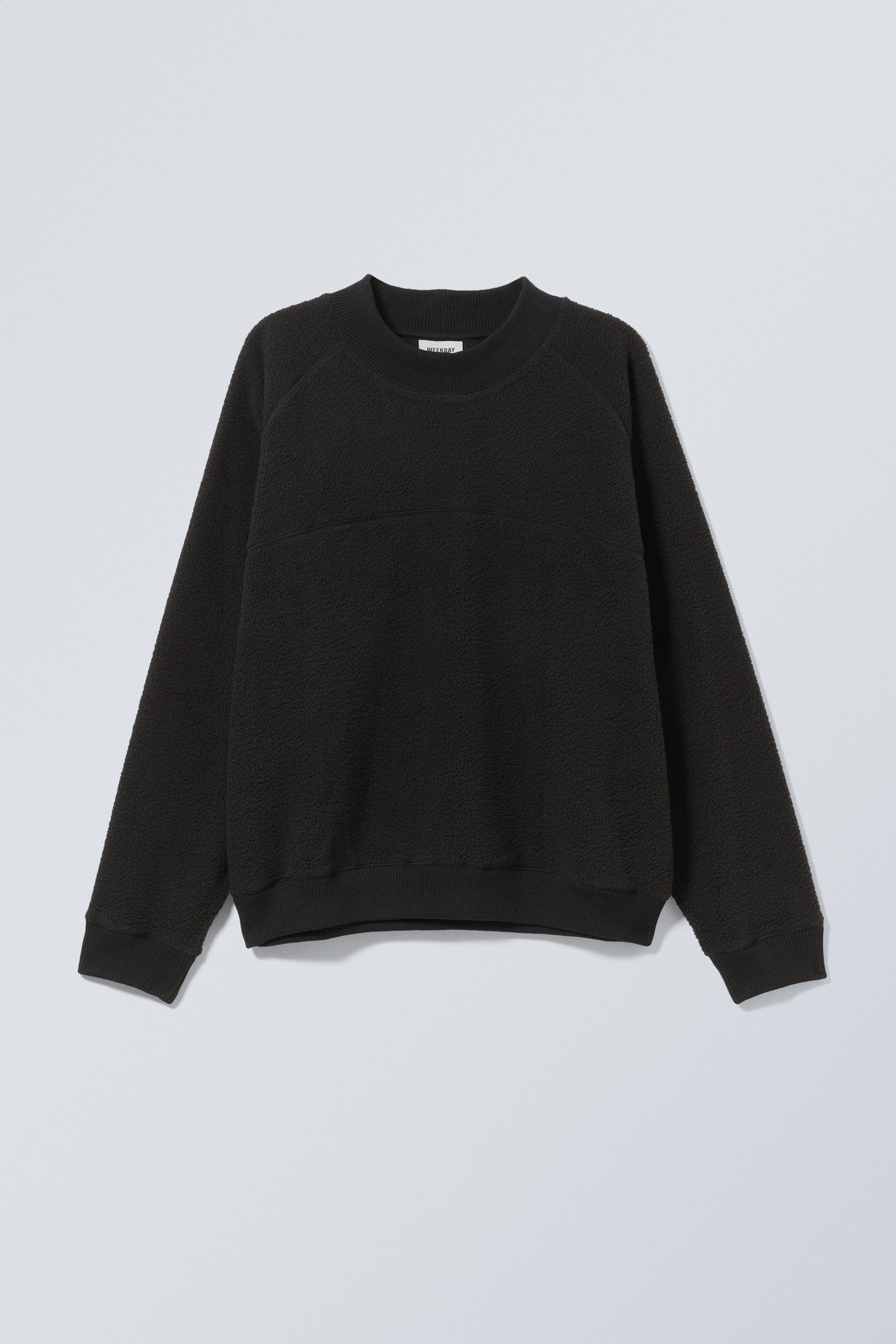 Svart - Alexis Fleece Sweatshirt - 0