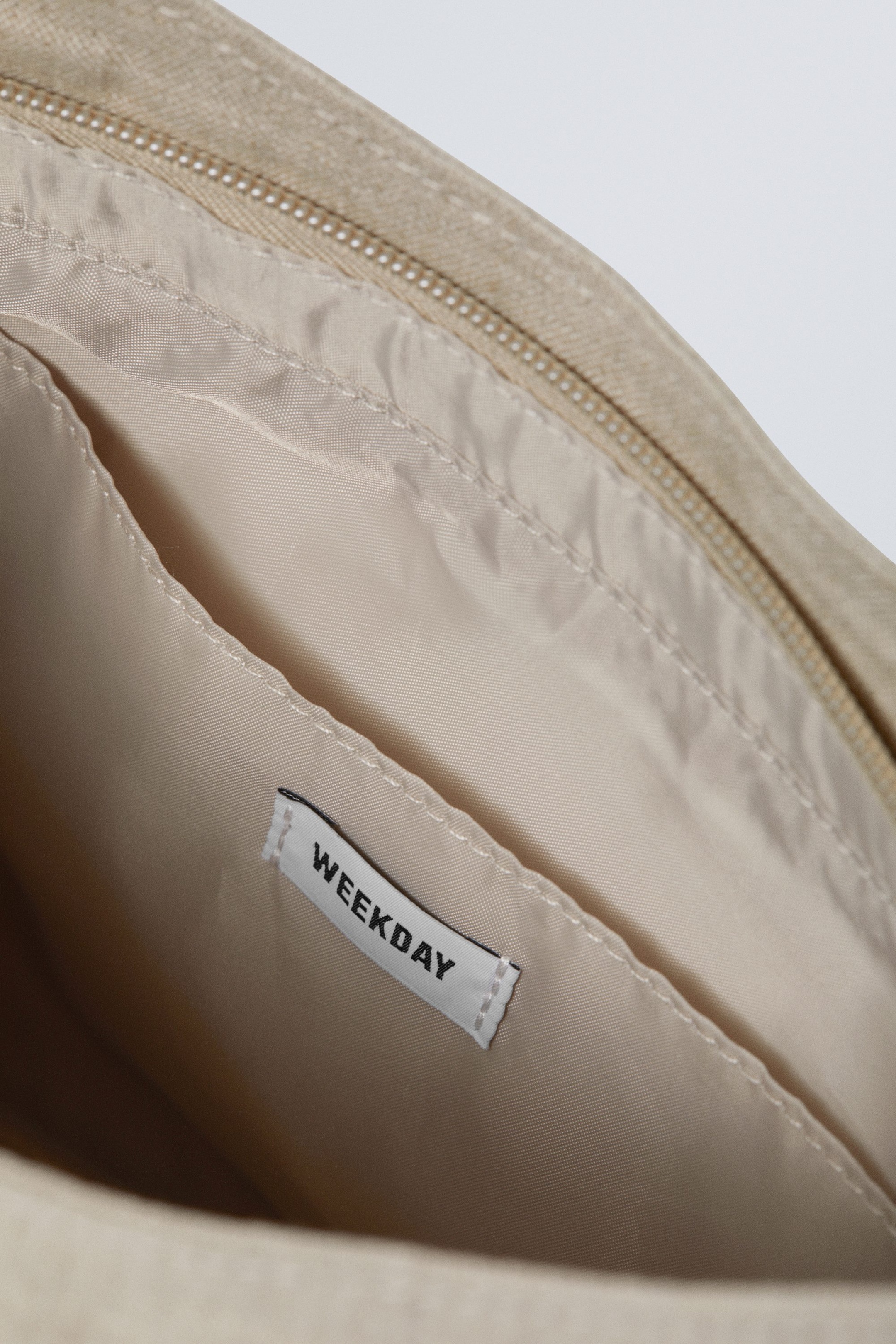 Beige clair - Sac en lin Zoe - 2