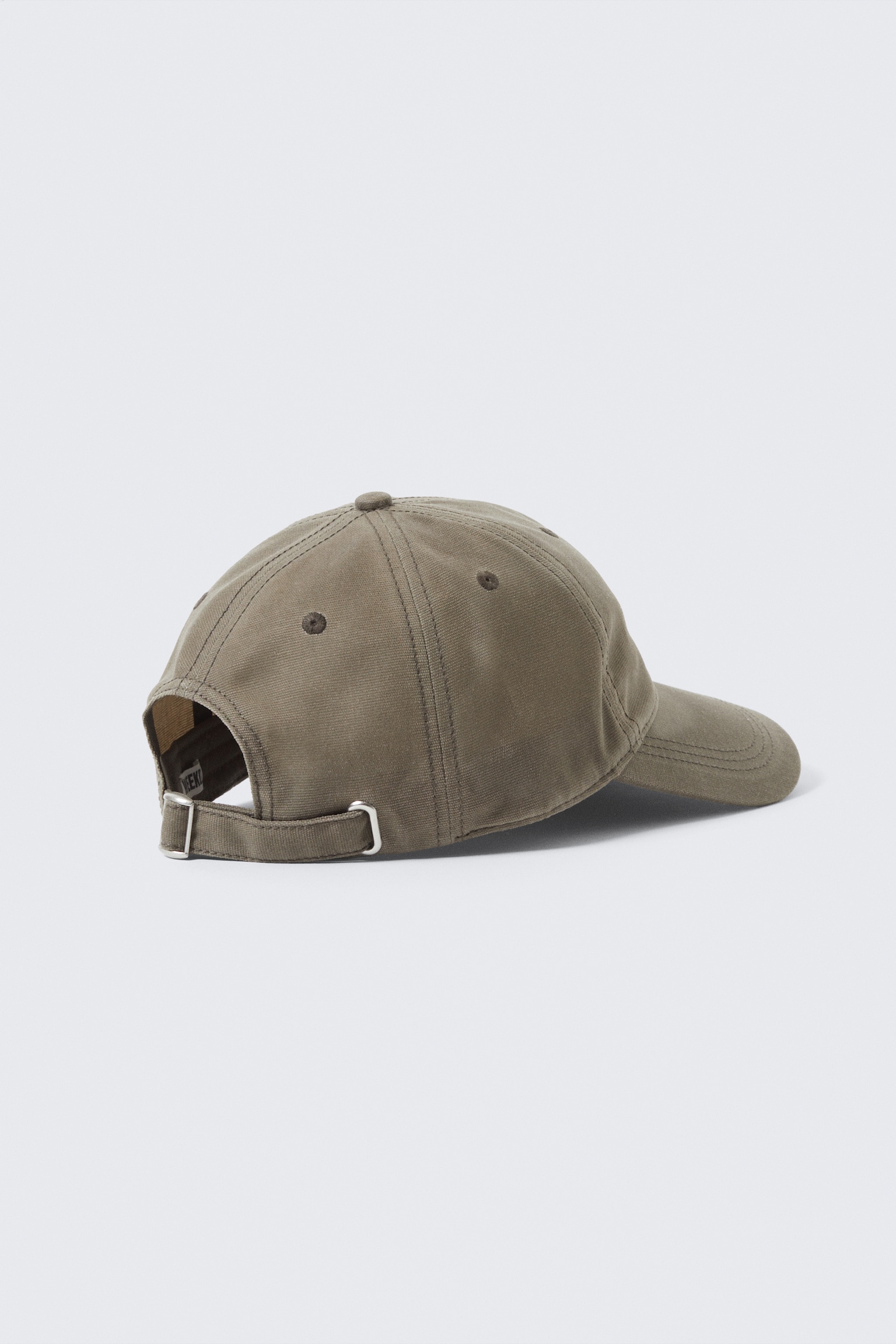 Gorra de béisbol de algodón encerado - Topo oscuro/Marrón oscuro/Negro - 2