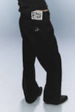 Washed Black - CM x LB Boo Bootleg Washed Black Unisex Jeans - 7