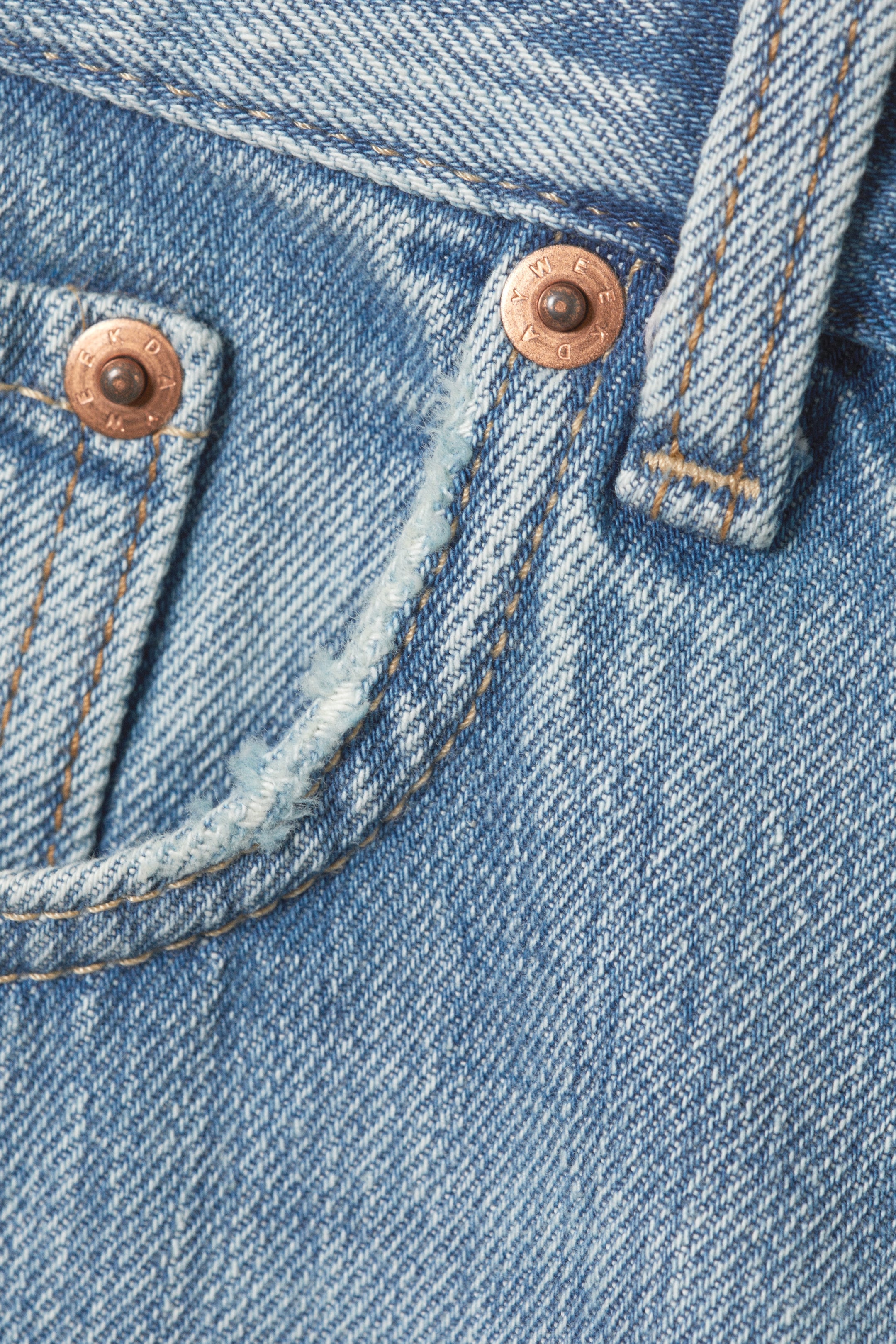 Blue Stream - Lichtblauw - Mercury Mid Rise Relaxed Bootcut Jeans - 1