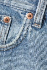 Blue Stream - Lichtblauw - Mercury Mid Rise Relaxed Bootcut Jeans - 1