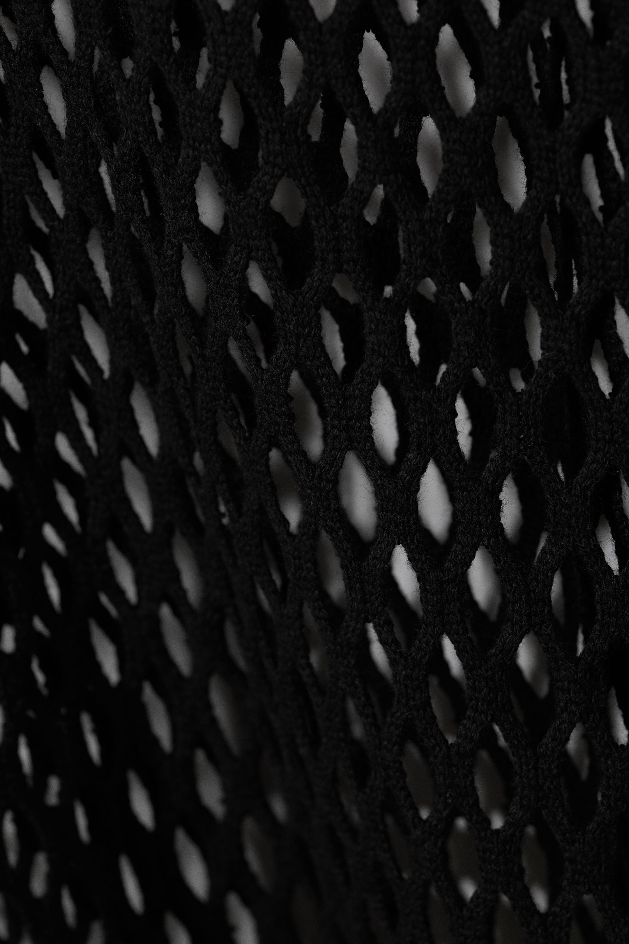 Black - Net Hoodie - 1