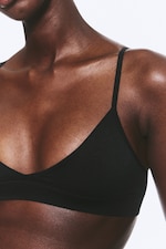 Noir - Soutien-gorge triangle sans coutures - 1