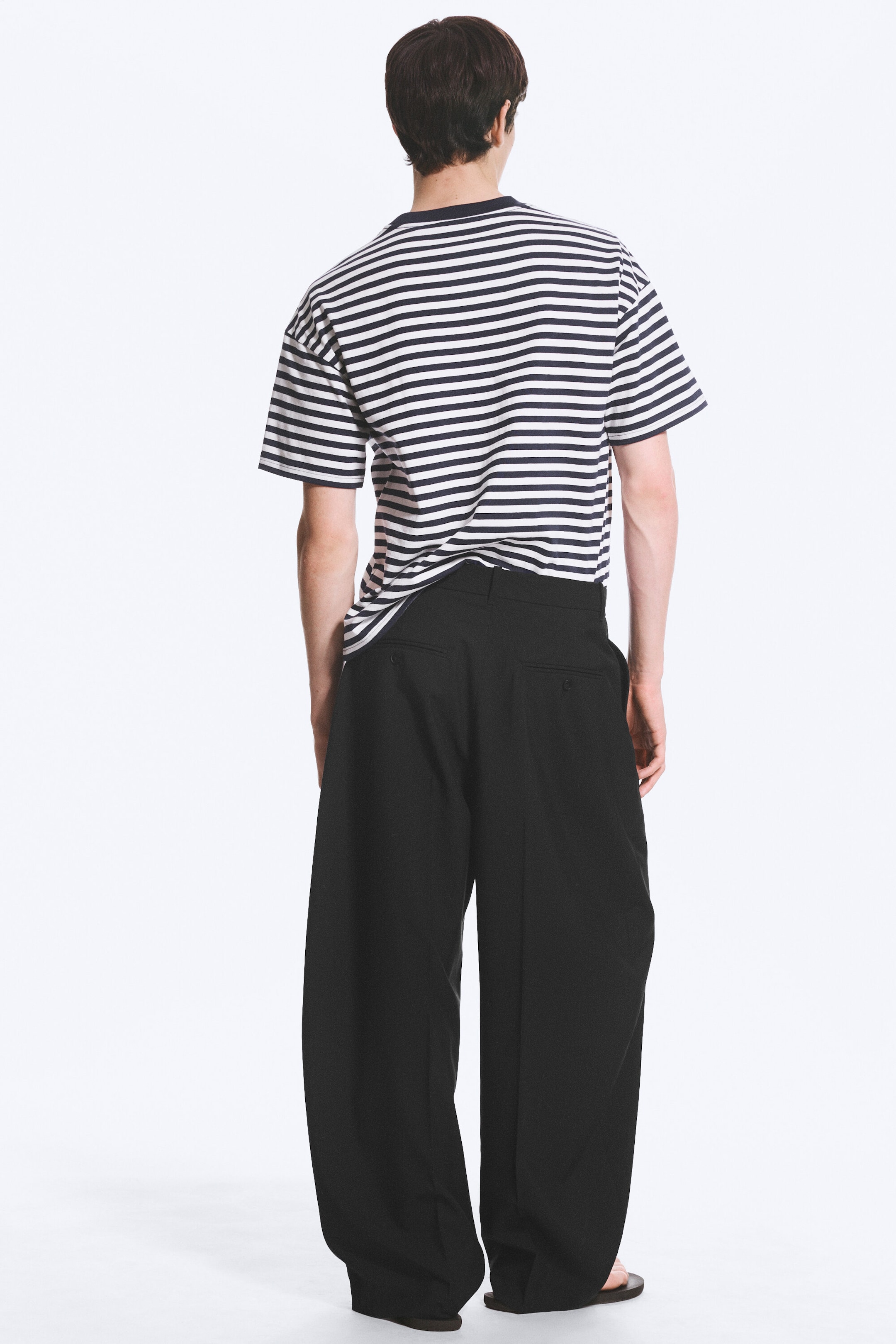 Zwart - Felix Barrel Trousers - 2