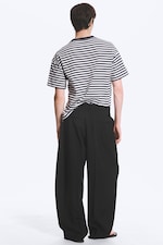 Zwart - Felix Barrel Trousers - 2
