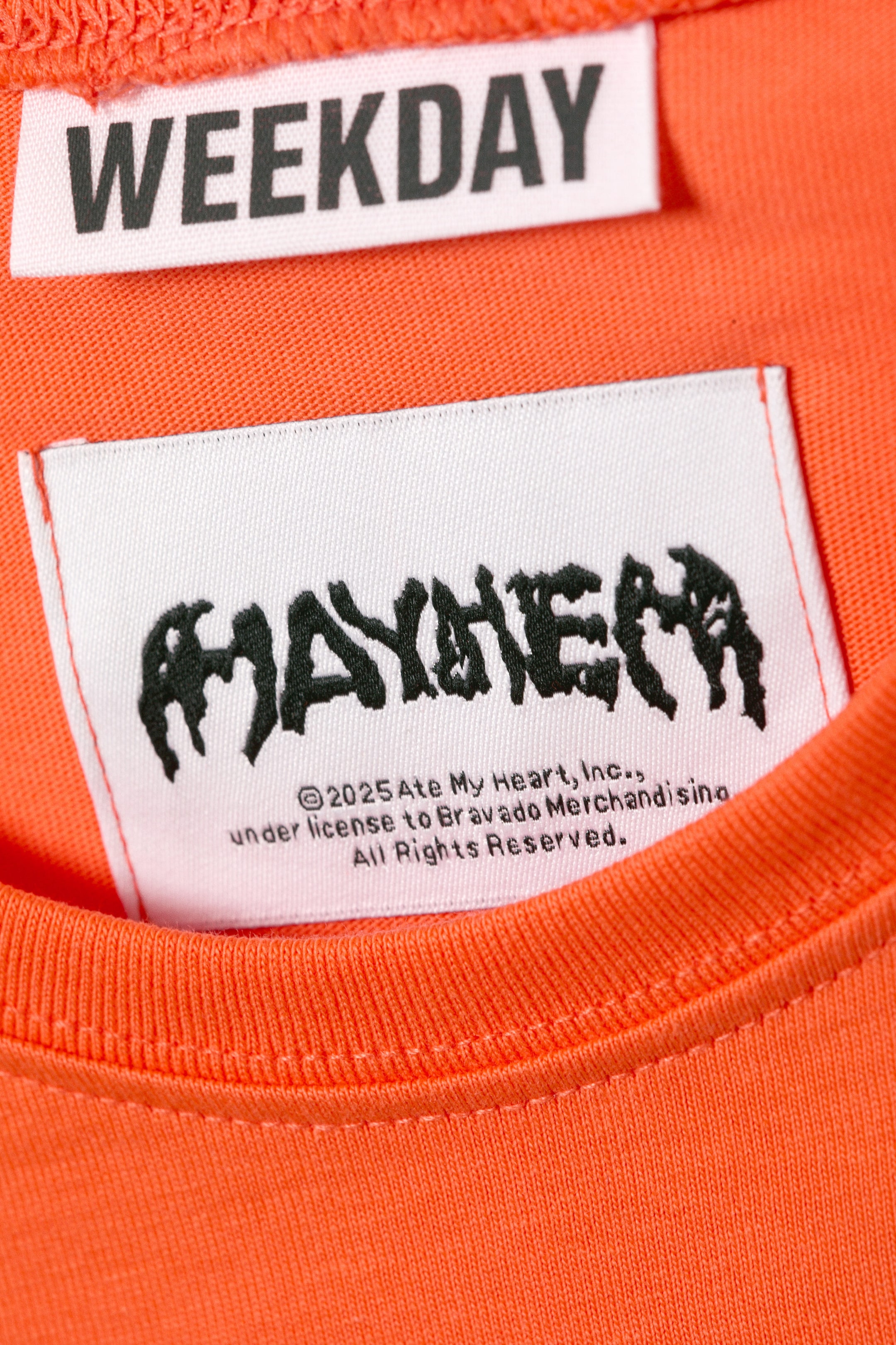 Orange - Lady Gaga Baby Tee - 7