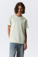 Pastelgroen - Standaard middelzwaar T-shirt - 0