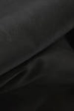 Black - Large Faux Leather Tote Bag - 1