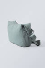 Dusty Turquoise - Pocket Crossbody Bag - 2