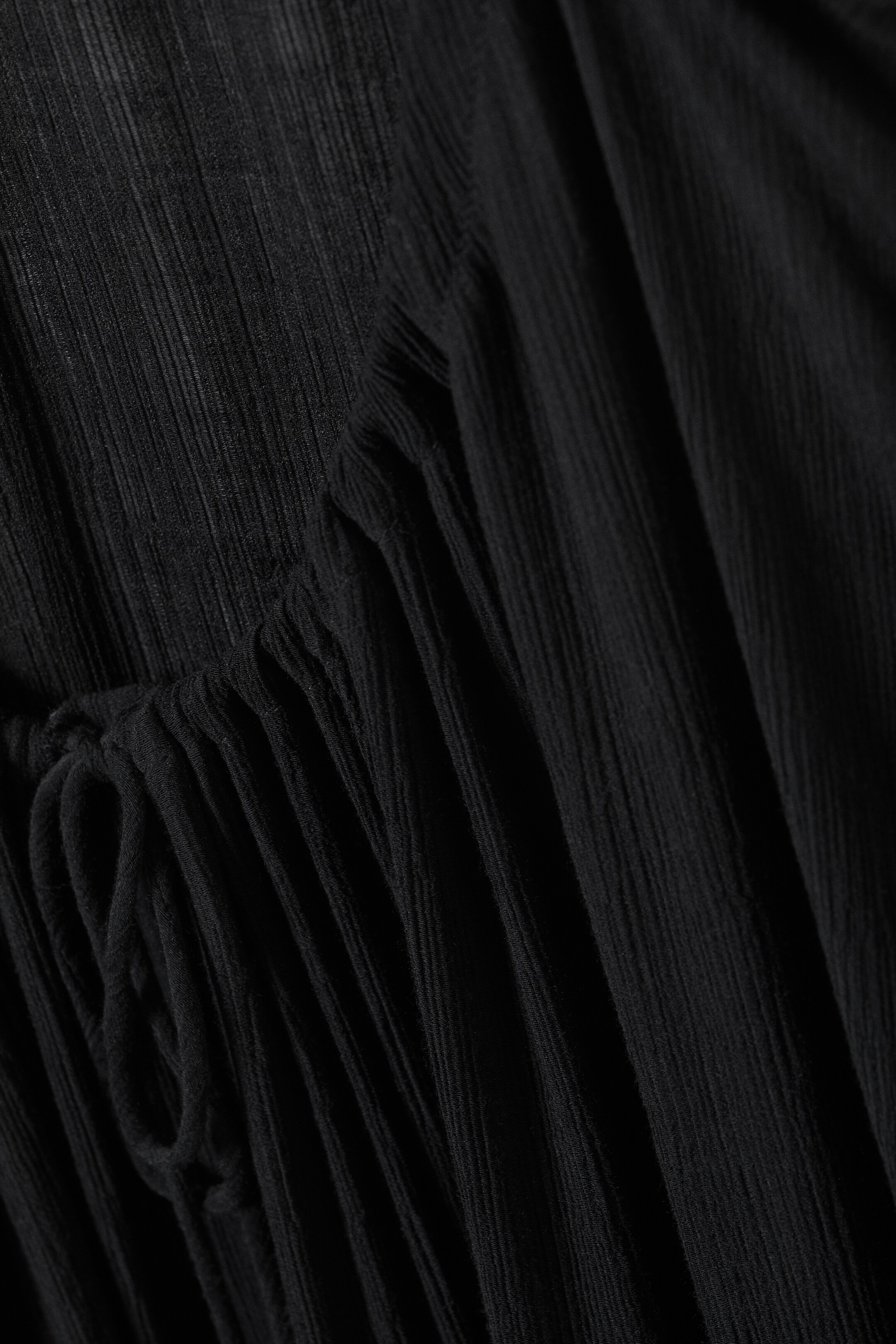 Zobacz większy obraz: Sukienka Flowy Maxi - Czarny - ONA | H&M PL 7