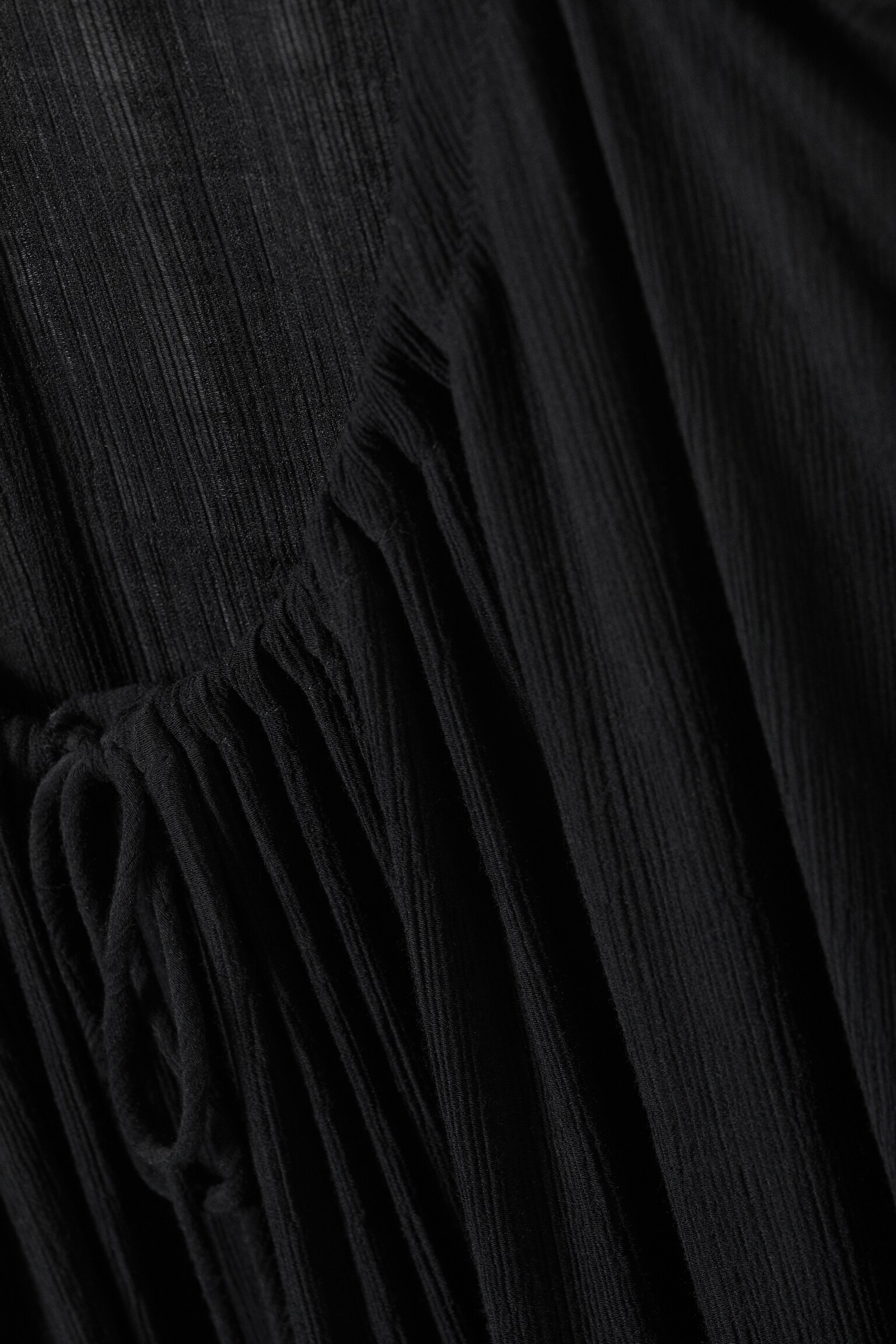 Flowy Maxi Dress - Black/Brown - 3