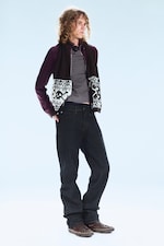 Extra Blue Rinse - Anti Unisex Low Waist Regular Straight Jeans - 3