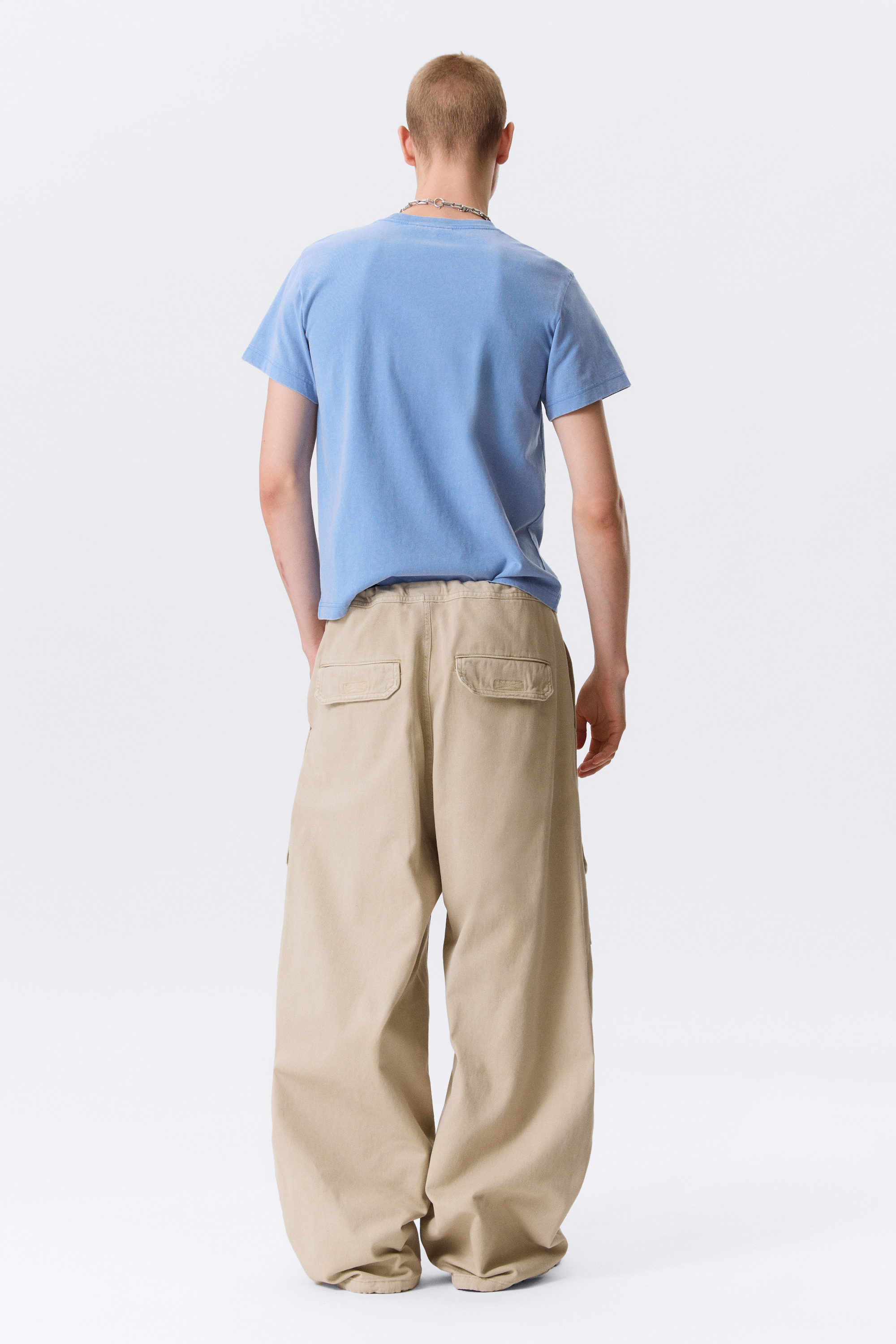 rael kade parachute trousers - Light Beige | Weekday GB