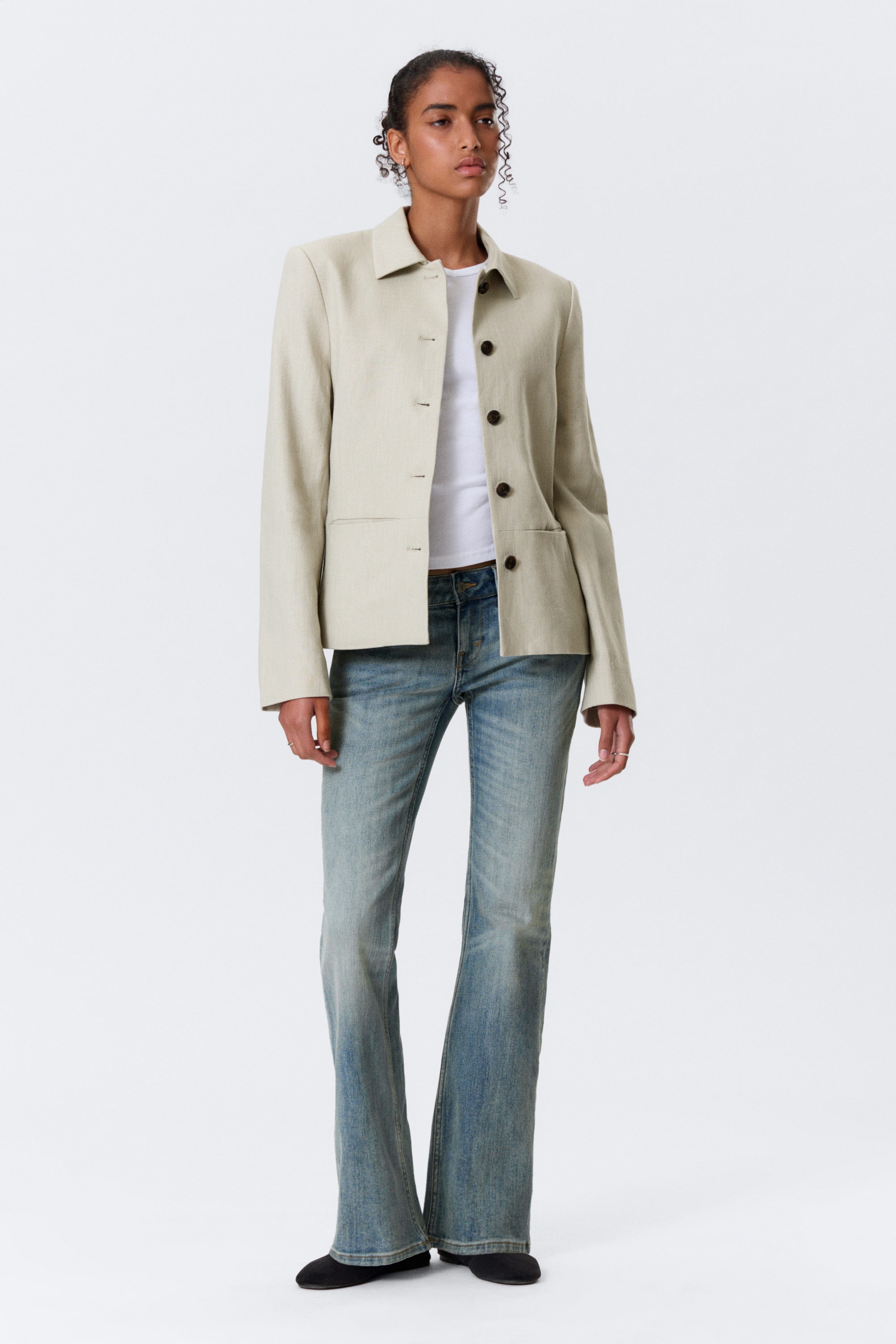 Dusty Mole - Lean Buttoned Jacket - 1