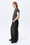 パンツ weekday astro loose baggy jeans black astro loose baggy leg jeans - Tuned Black - Black | Weekday WW