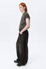 Deep Night - Black - Astro Loose Baggy Leg Jeans - 4