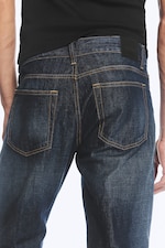Bounty Blue - Dunkelblau - Comet Low Waist Slim Fit Straight Jeans - 3
