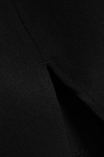 Black - Low‑Rise Bengalin Mini Skirt - 5