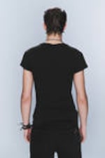 Black - I'm a Mess - CM x LB Fitted Short-Sleeved Unisex T-shirt - 1