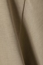 Beige - Relaxed middelzwaar T-shirt - 1