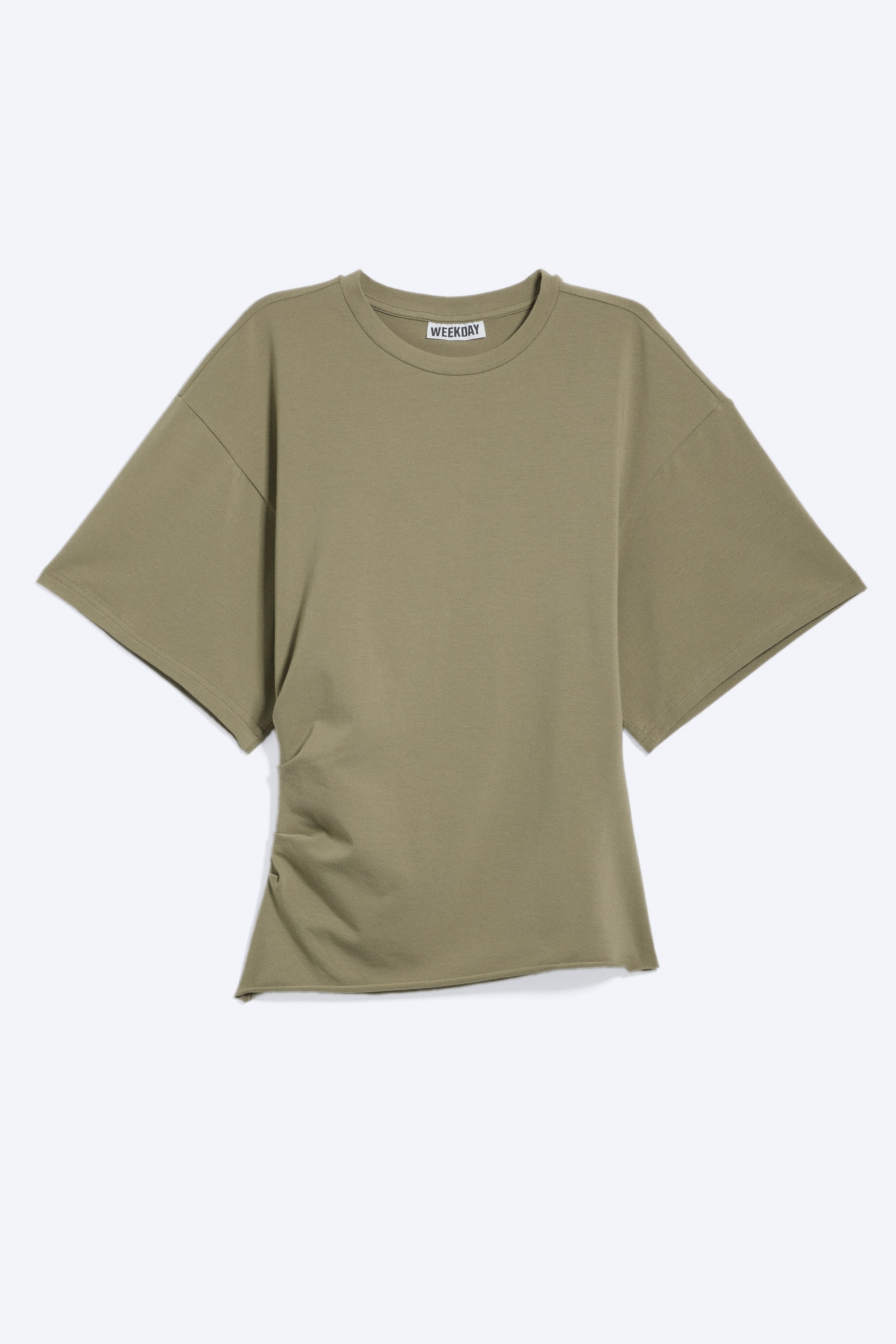 T-SHIRT AJUSTÉ DRAPÉ