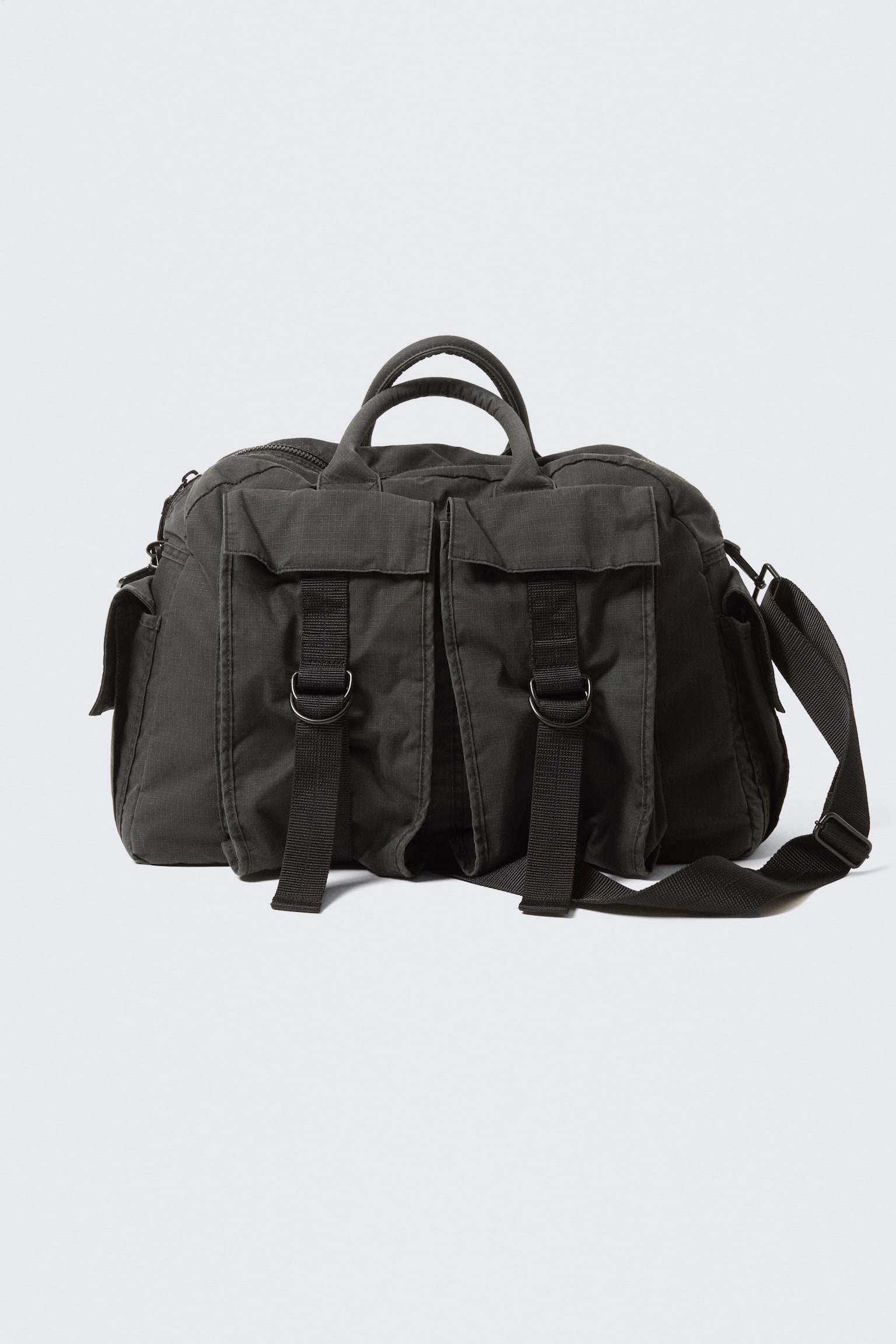 Borsa weekend in stile utility - Dark Grey - 2