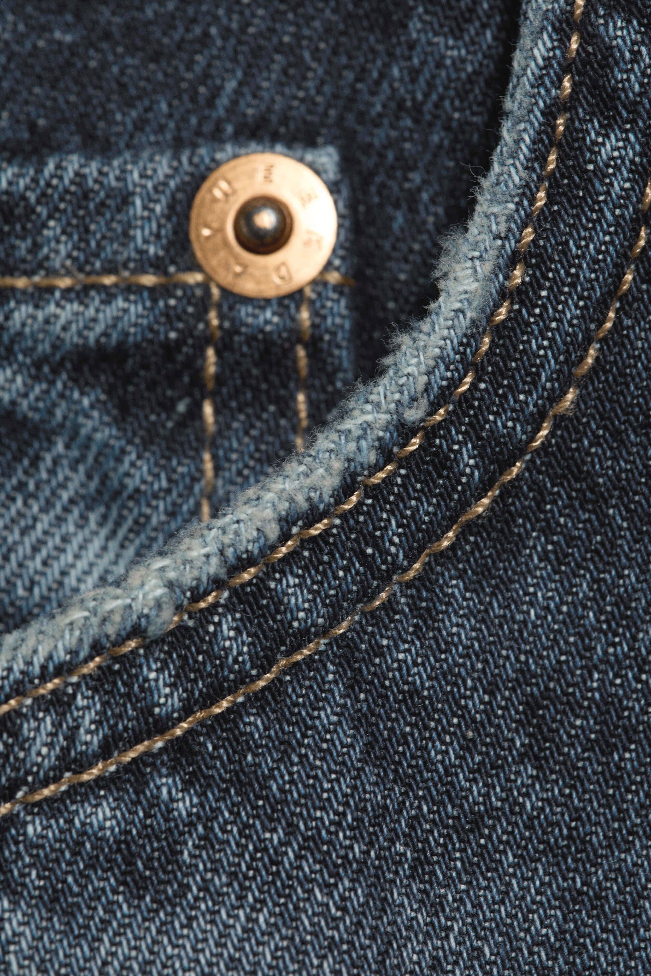 Misty Blue - Dark Blue - Helix Low Rise Regular Flared Jeans - 1