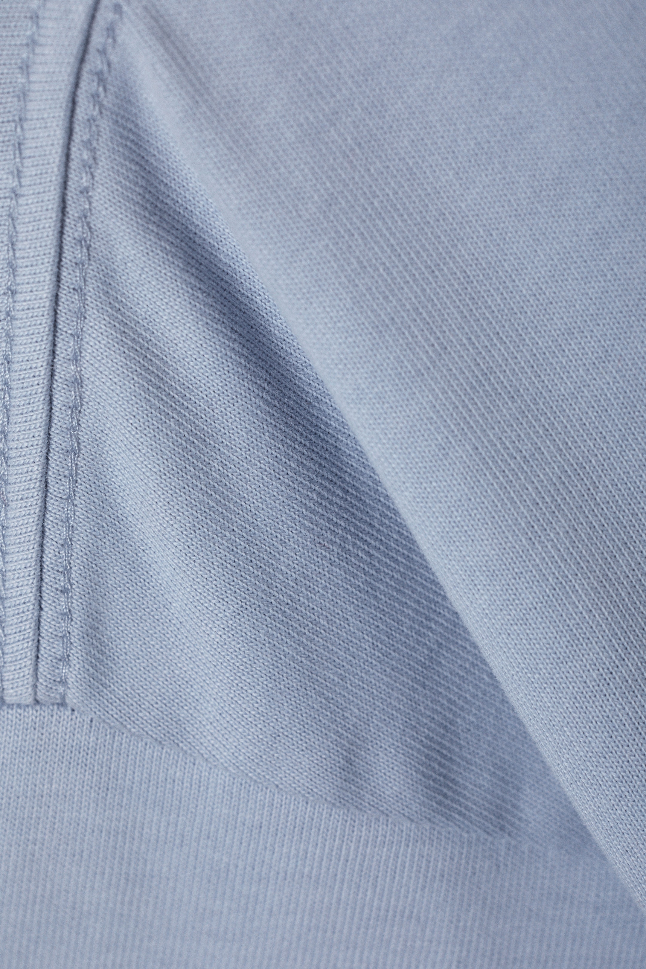 Helles Taubenblau - Boxy T-Shirt mit lockerer Passform - 5