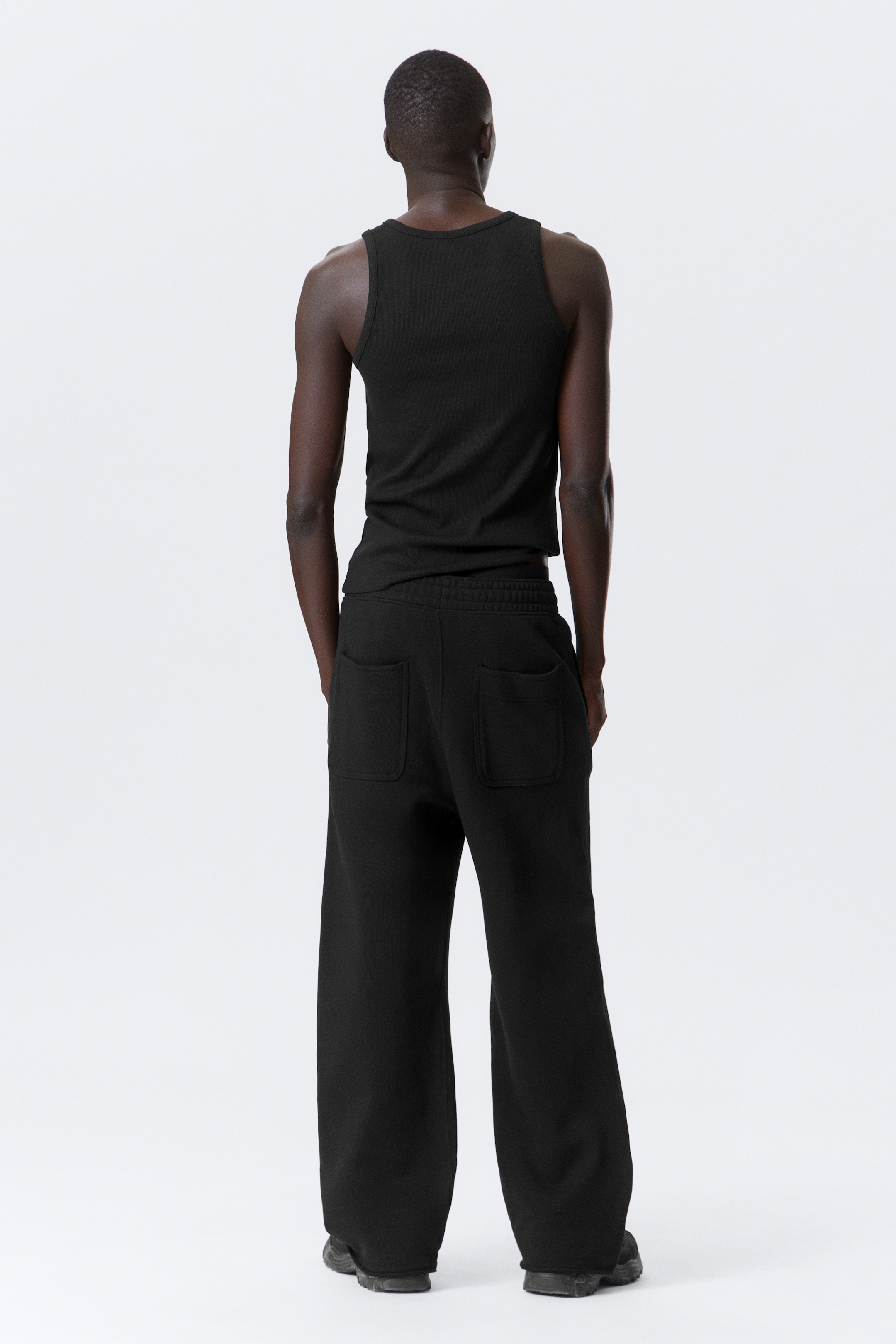 Visualizza immagine più grande: Jogger Astro in spugna con vestibilità loose - Nero - UOMO | H&M IT 5