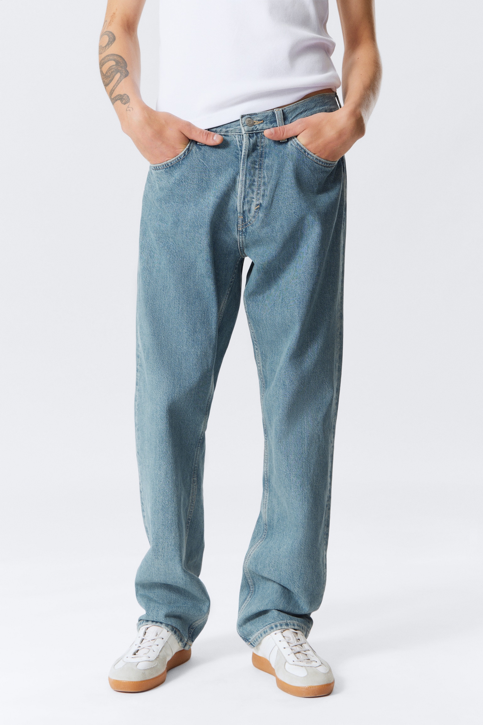 Space Relaxed Straight Leg Jeans - 2000 Blue - Medium Blue/Morning Blue - Dark Blue/Risso Black - Black/Second Blue - Medium Blue/Aeon Blue - Light Blue/Iron Blue/Tuned Black – Zwart/Obsidian Black - Black/90s Blue - Medium Blue/Steel Blue - Medium Blue - 6