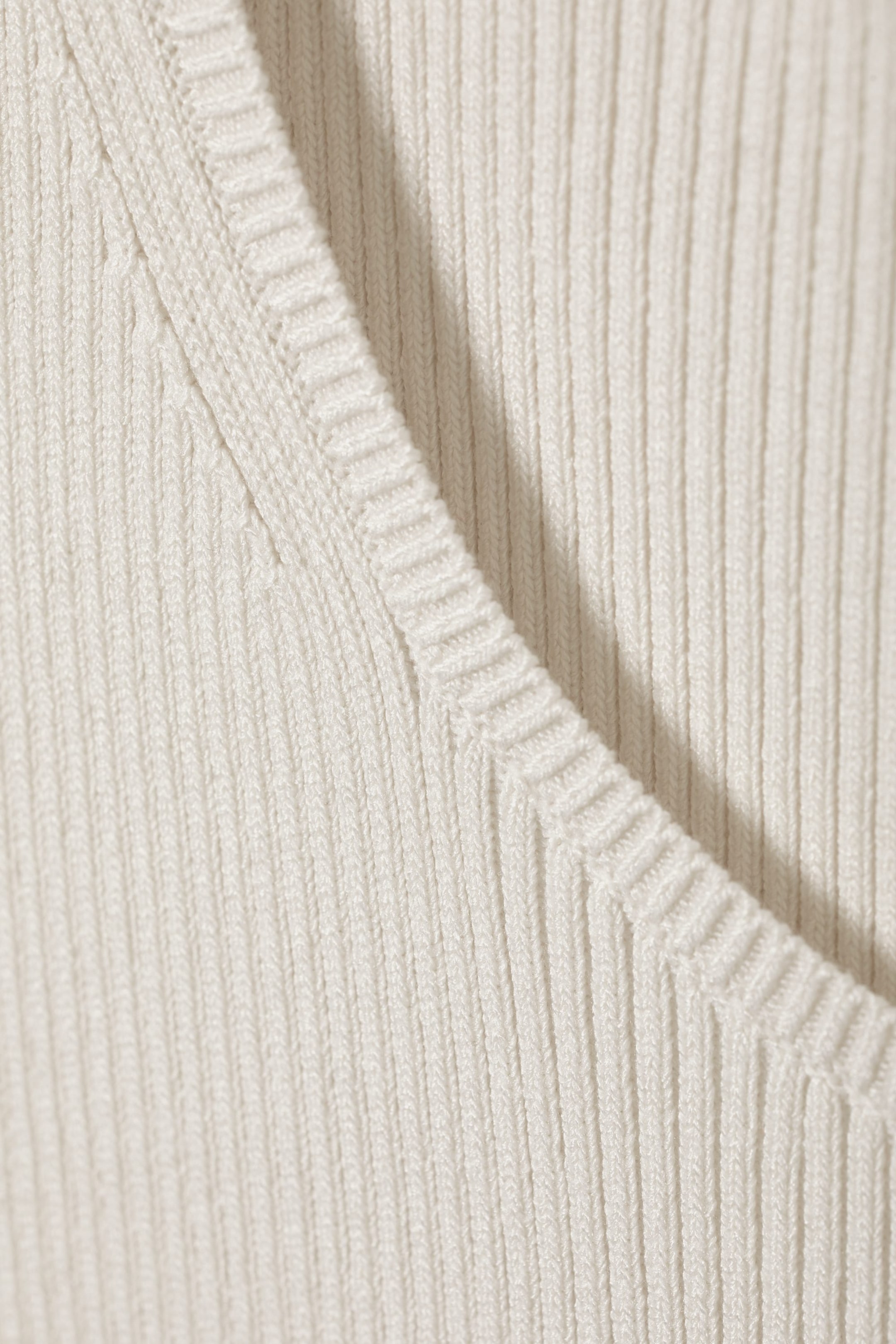 Cremeweiß - Strickkleid Space - 1