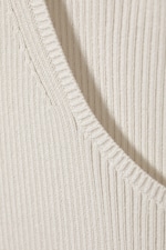 Cremeweiß - Strickkleid Space - 1