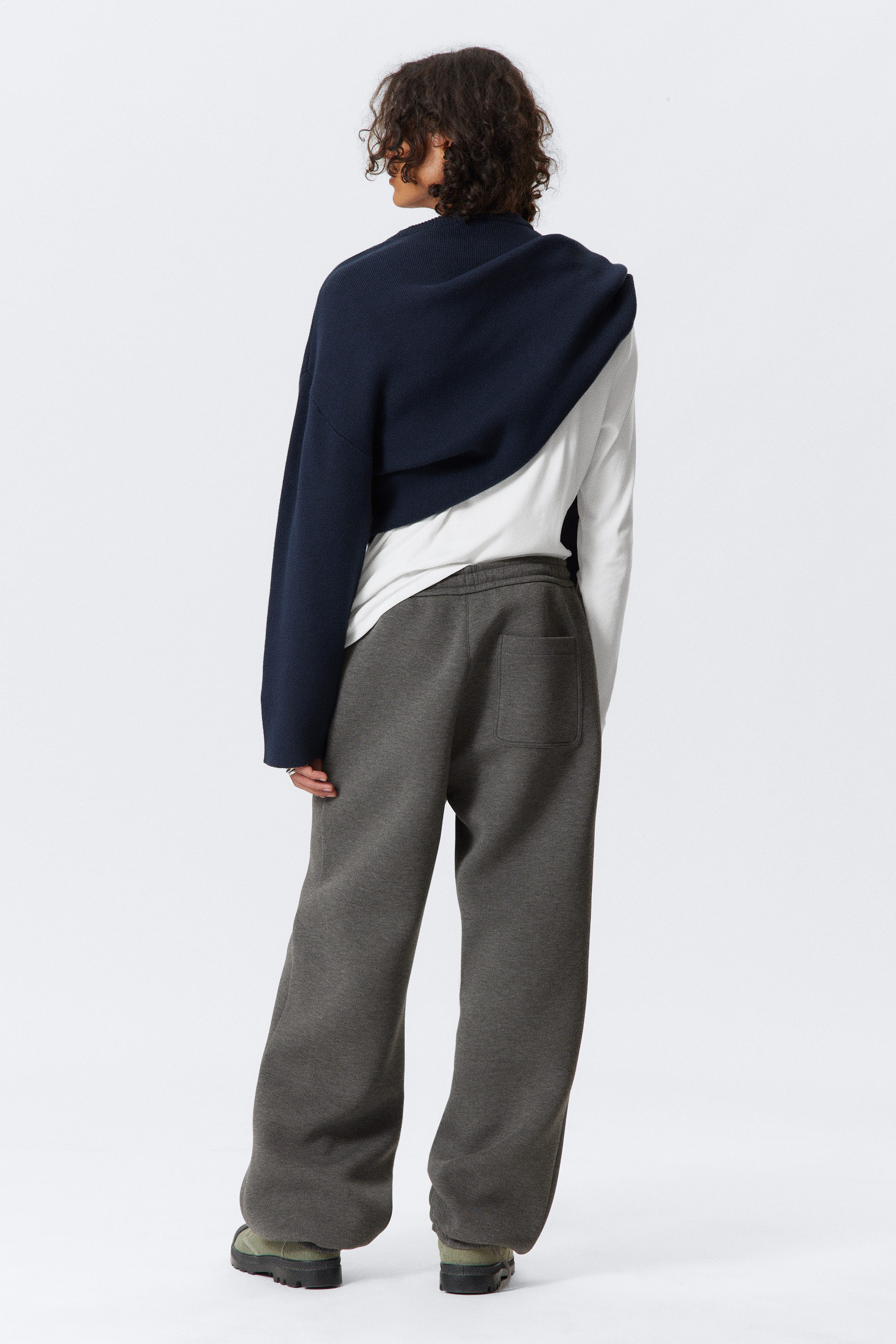 Dark Grey - Simon Scuba Sweatpants - 2