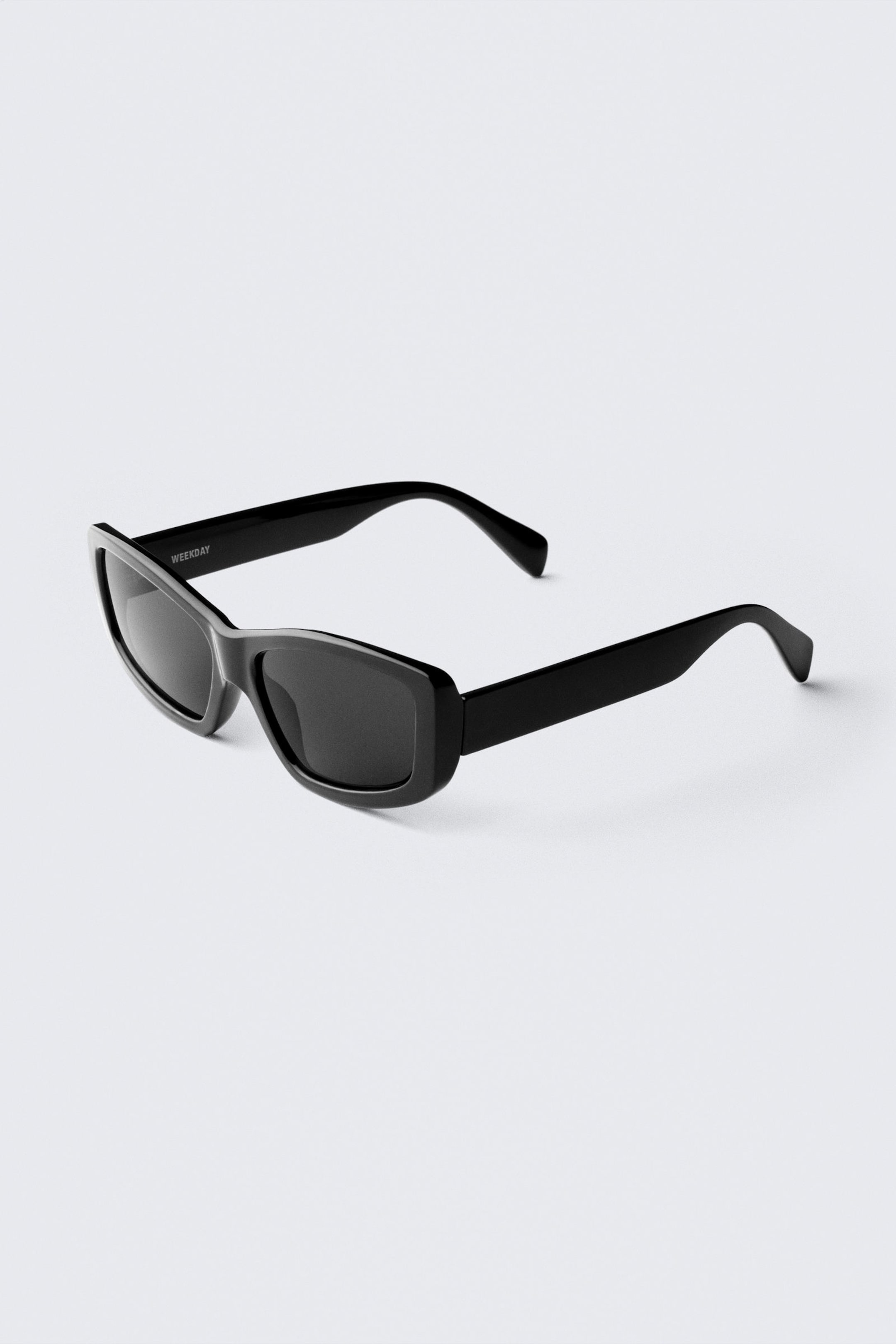 #272628 - Mittelbreite rechteckige Sonnenbrille - 2