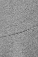 Grijs gemêleerd - Hotpants met lage taille - 1
