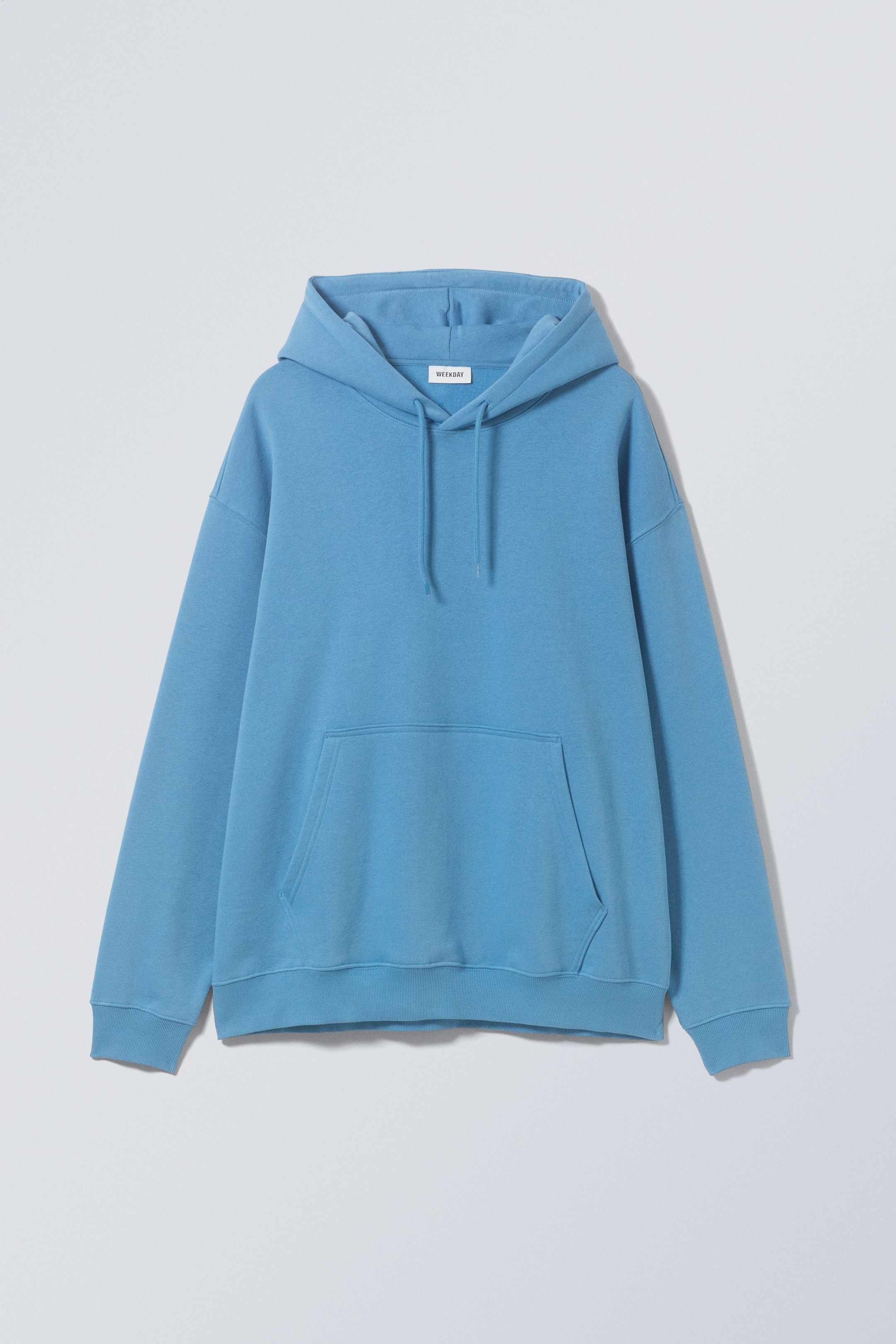 Bleu vif - Sweat à capuche oversize - 0