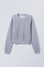 Washed Blue - Mini Sweatshirt - 0