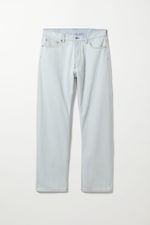 Super Bleach - Space Mid Waist Relaxed Straight Jeans - 0