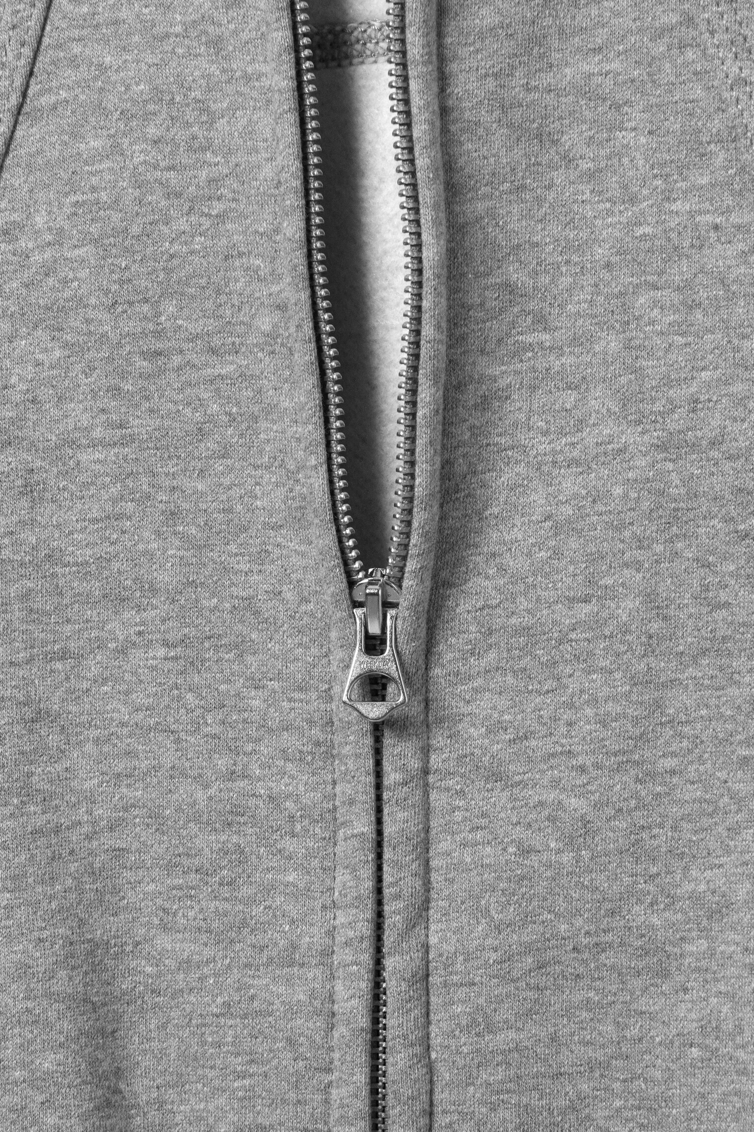 Cutline hoodie met raglanmouwen - Grijs gemêleerd/Donkerblauw - 5