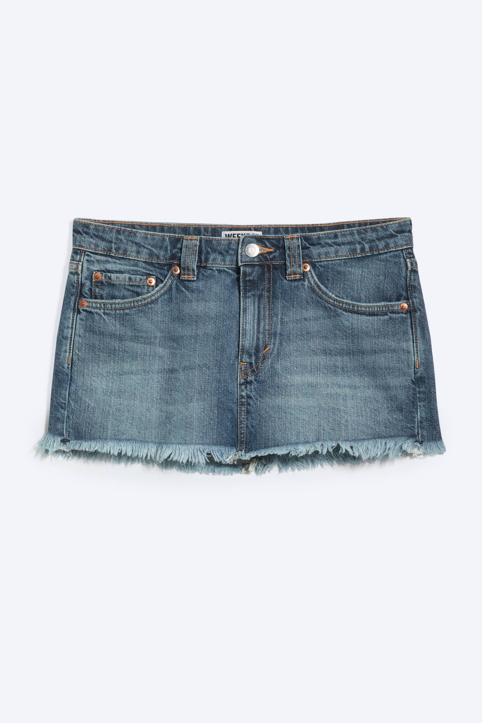 Farmer Miniszoknya - Radio Blue - Középkék/Elegie Black - Fekete - 2